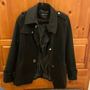 Express Black Coat
